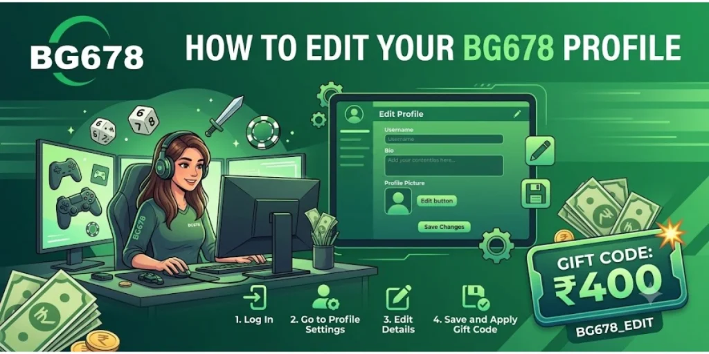 How to Edit Your BG678 Profile
